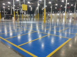 warehouse striping