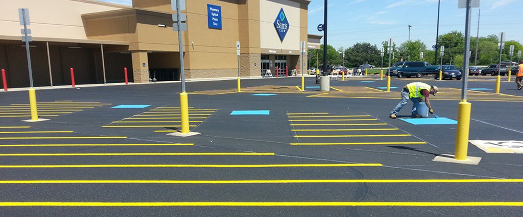 Parking Lot Marking & Striping